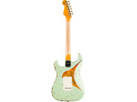 Fender Custom Shop 1961 Stratocaster Super Heavy Relic RW 3A Aged Surf Green 3-Color Sunburst Fender Custom Shop 1961 Stratocaster Super Heavy Relic RW 3A Aged Surf Green 3-Color Sunburst
